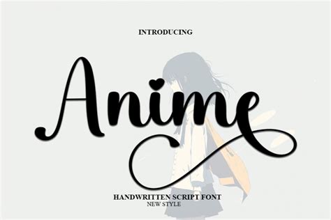 Anime FONT Download