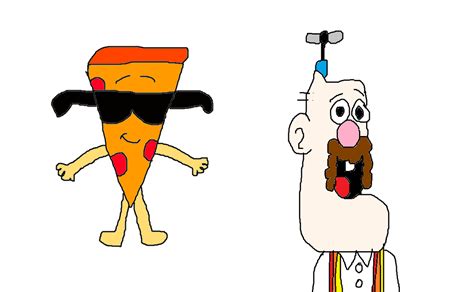 Uncle Grandpa and Pizza Steve by MikeEddyAdmirer89 on DeviantArt