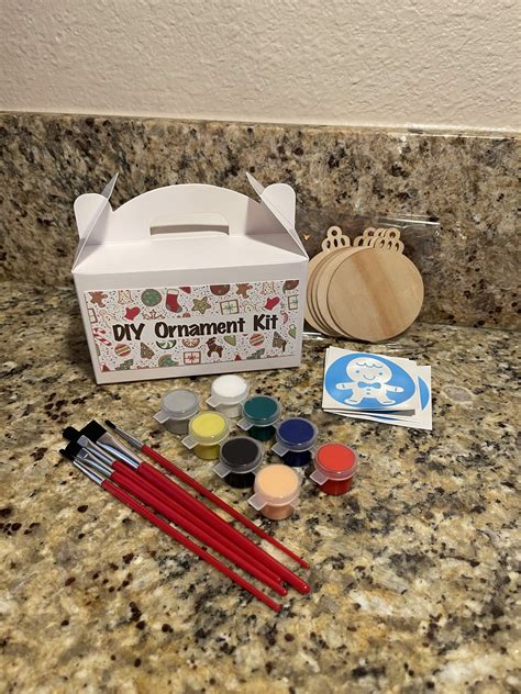 DIY Ornament Kit DIY Christmas Craft Kit Adult Craft Kit | Etsy