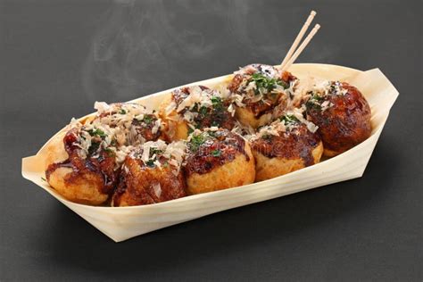 Takoyaki, Octopus Balls, Japanese Food Stock Image - Image of steaming, tako: 22624501