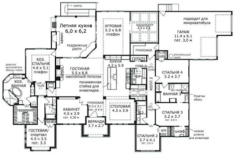 Big Modern Mansion Floor Plans