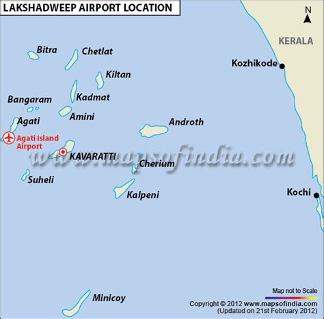 Laccadive Islands Map