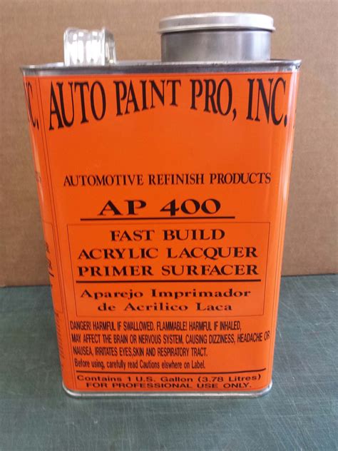 Fast Build Acrylic gray Lacquer Primer Auto paint car restoration fast ...