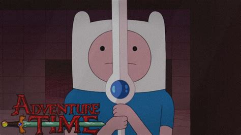 Adventure Time Finn Holding Sword