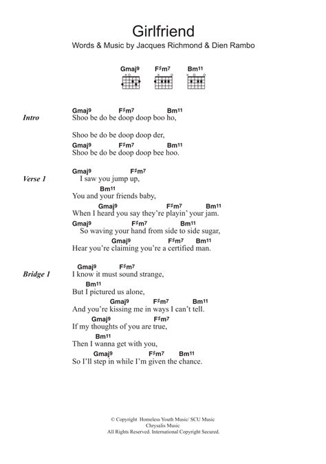 Favorite Girl Guitar Chords