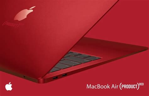 This (PRODUCT) RED MacBook Air Concept Is All That We're Asking For