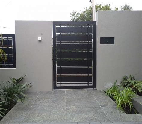 55 House Boundary Gate Design 2019 | Gate designs modern, House fence design, Modern gate