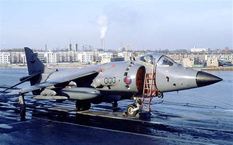 Royal Navy Carrier, HMS Invincible, in the Winter Sun