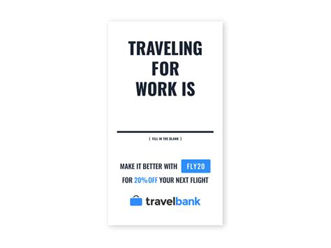 Airport Digital Ad by Ashleigh Stewart for TravelBank on Dribbble