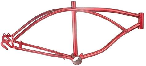 20" Lowrider Bike Frame Red