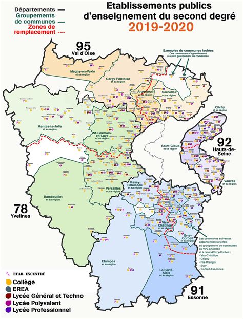 Présentation 97+ imagen académie de versailles carte - fr.thptnganamst.edu.vn