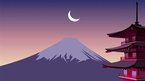 Mount Fuji Purple Wallpapers - Wallpaper Cave