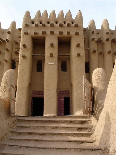 Great Mosque of Djenné , Djenné, Mali | Vernacular architecture, African house, Ancient architecture