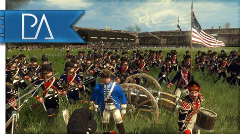 U.S. FORT ASSAULT - Empire Total War Gameplay - YouTube
