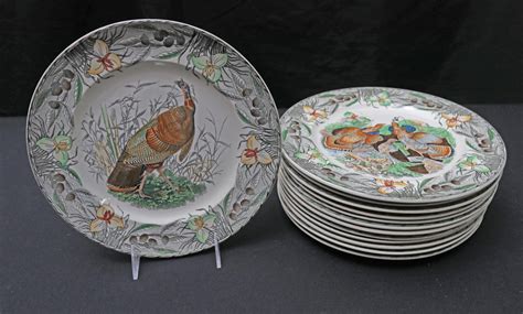 #5452: THIRTEEN ADAMS BIRDS OF AMERICA PLATES AFTER AUDUBON