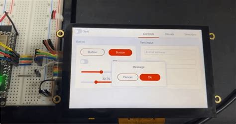 esp32 with an FT81x 800x480 5" touch screen : r/esp32