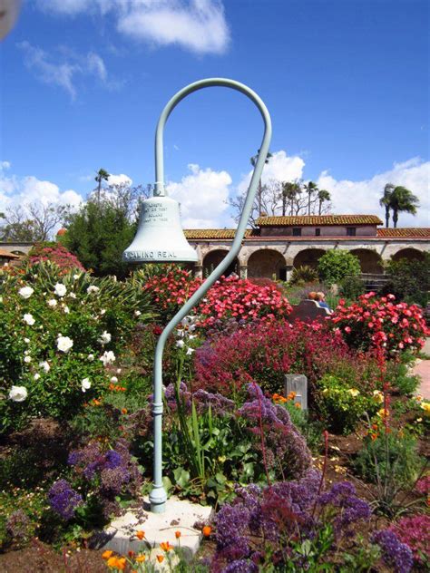 I love the El Camino Real bells! Mission San Juan Capistrano, CA ...