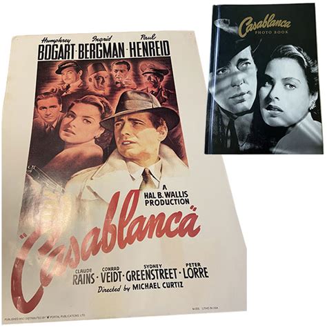Casablanca Movie Poster – Kovels