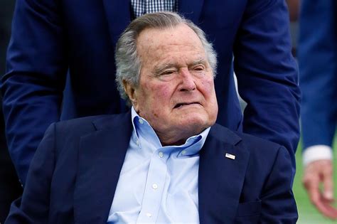 Former President George HW Bush hospitalized