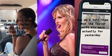 Taylor Swift Fan Mixes up Concert Dates, Afraid to Tell Friends