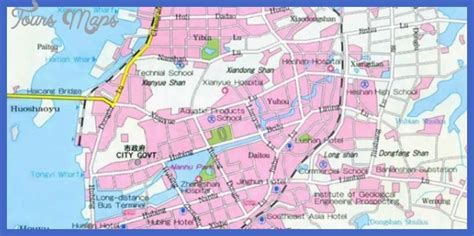 Xiamen Map Tourist Attractions - ToursMaps.com