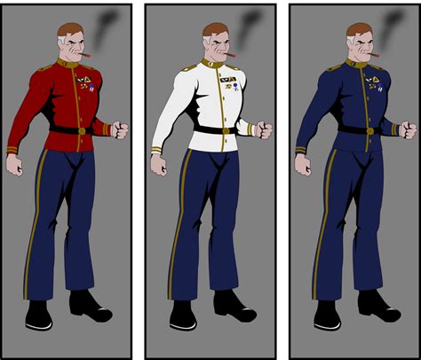 Warner in Dress Uniform by jonizaak on DeviantArt