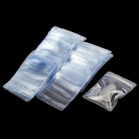 50pc 4X6 cm ziplock bags clear poly bag reclosable plastic small baggies Y X4V1 191466889282 | eBay