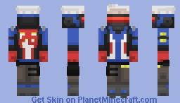 Soldier: 76 (Overwatch) Minecraft Skin