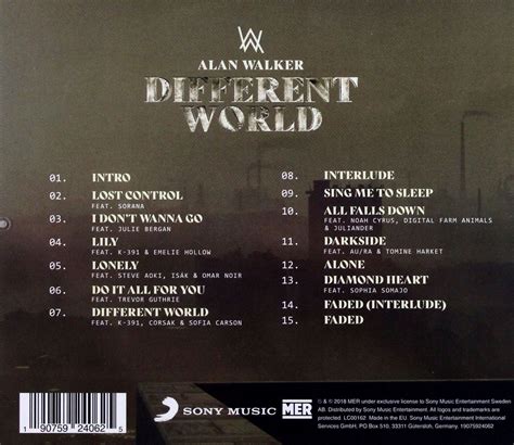 ALAN WALKER: DIFFERENT WORLD [CD] - 7719381756 - oficjalne archiwum Allegro