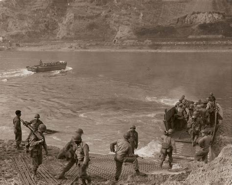 Seabees help Patton and Army cross the Rhine River. | Flickr