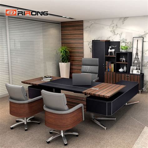 Loft Ins Small Size personal Office furniture Home Study Wood Executive Office Ma… | Office ...