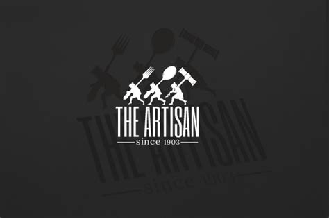 the artisan logo on Behance