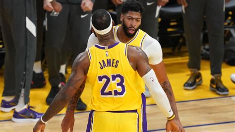 Lakers vs. Warriors score: LeBron James-Anthony Davis combo looks scary ...