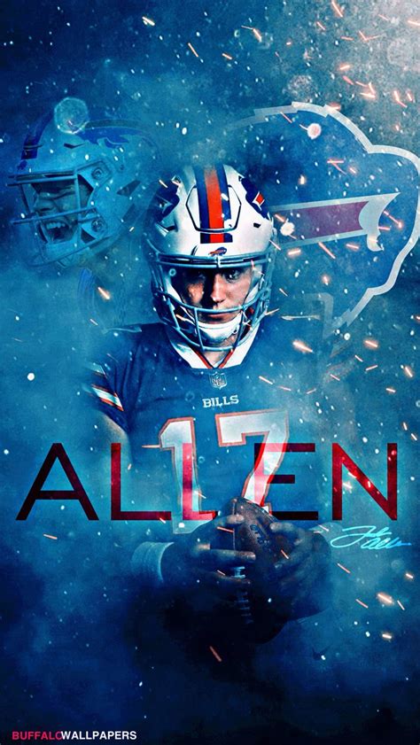 Josh Allen Buffalo Bills - 676x1200 Wallpaper - teahub.io