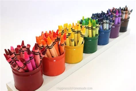 Crayon organization – Artofit