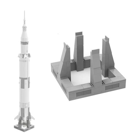 Vonado Launch Platform For Lego NASA Apollo Saturn V 92176/21309 Outer ...