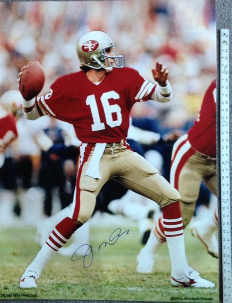 Autographed 30x40 Joe Montana Photo/Sports Memorabilia | Sports Memorabilia!