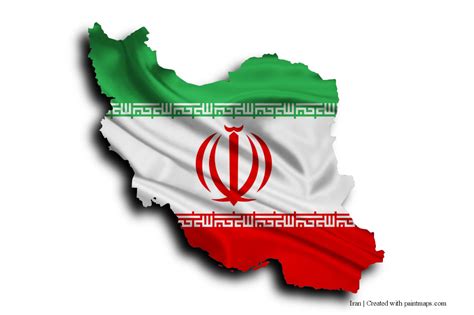 Flag map of iran free vector maps – Artofit