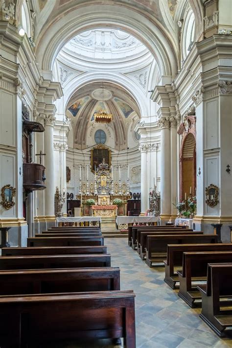 Italian Baroque Church Interior Stock Photo - Image of fresco, peter: 55253254