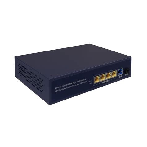 Switch 6 ports Gigabit PoE with 1 uplink port and 1 SFP fiber port | 033493 | 3414972085137 ...