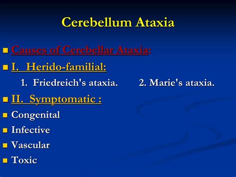 PPT - ATAXIA PowerPoint Presentation, free download - ID:5333120