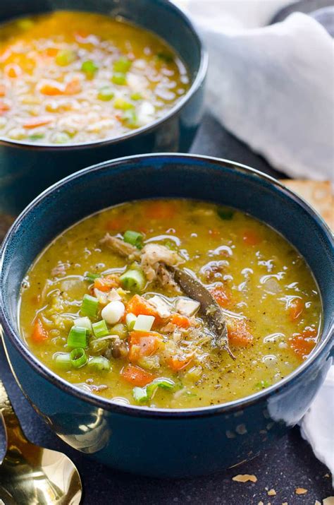 split pea soup with smoked turkey leg