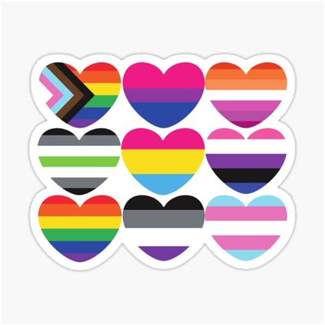 "Pride Flags" Sticker for Sale by DainaKHunt | Redbubble