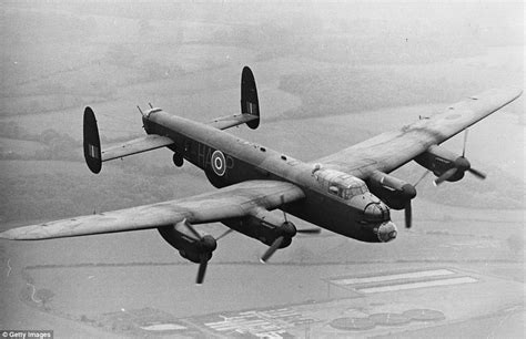 Lancaster bomber which blasted Nazis brought back to life | Daily Mail Online