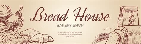 Bread House Bakery Banner Template Template Download on Pngtree