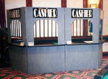 Cashier Cage - Casino Night Props - Props and Decor - Money Booth ...