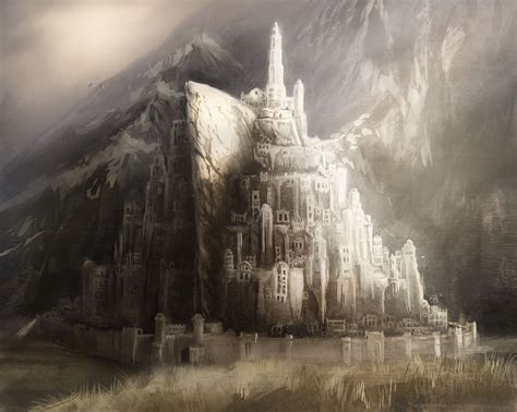 Minas Tirith Speed Paint by DireImpulse on deviantART | Minas tirith ...