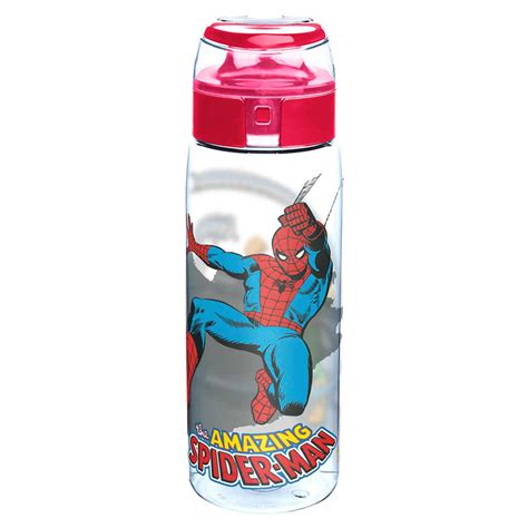 Spiderman Doc Ock Plastic Travel Water Bottle With Loop