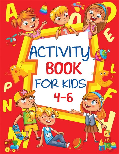 Activity Book for Kids 4-6: Fun Children's Workbook with Puzzles ...