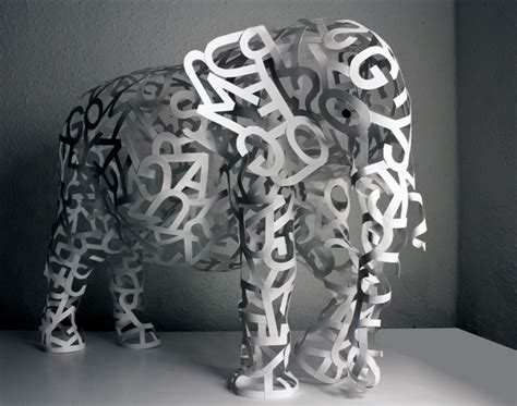 Elephant Sculpture on Behance